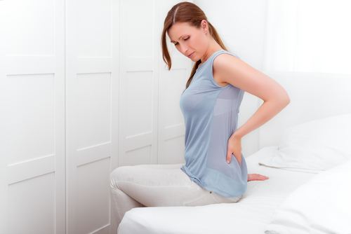 Back pain caused by scoliosis
