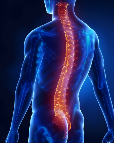 The spinal cord is an important part of the body.